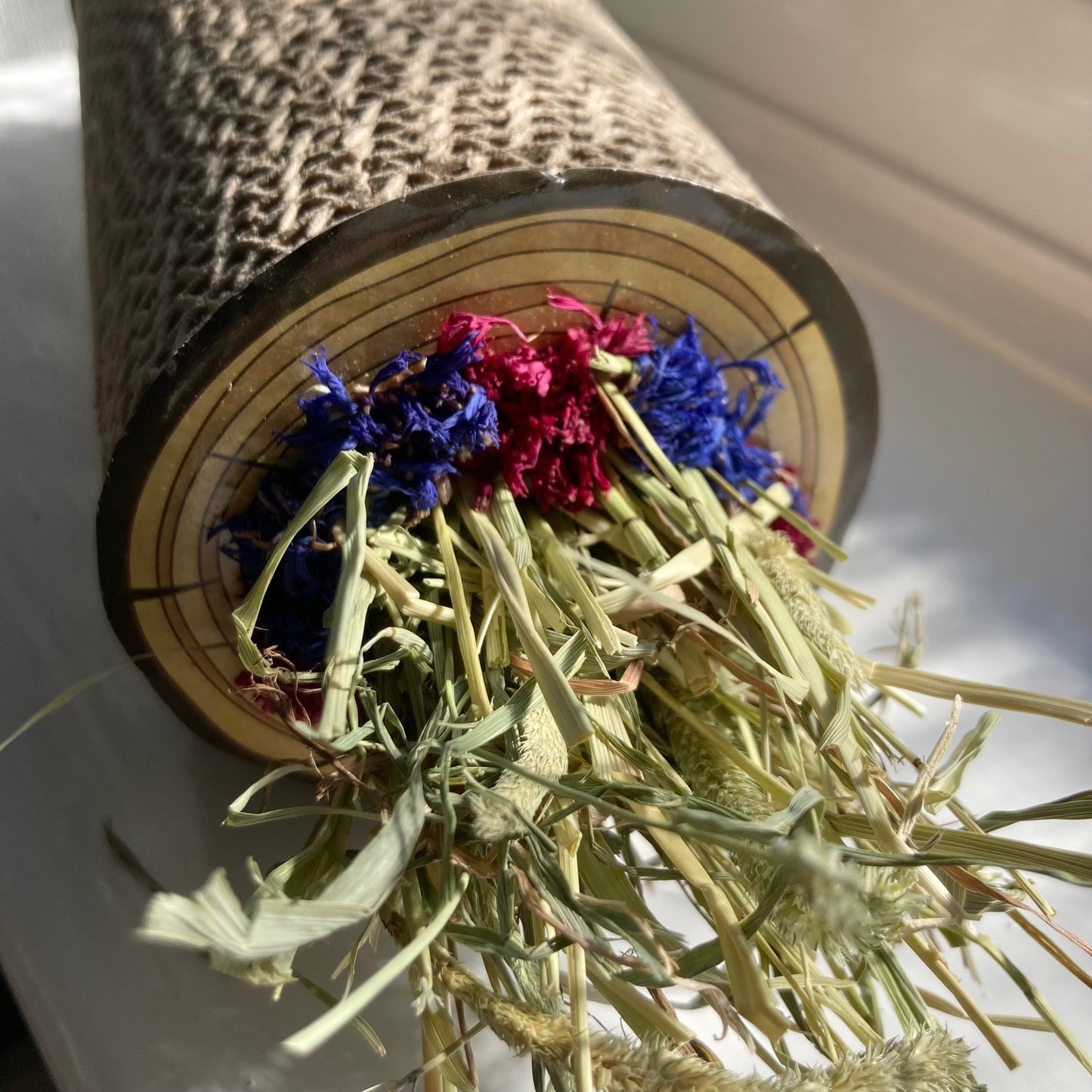 Forage Cardboard Roller
