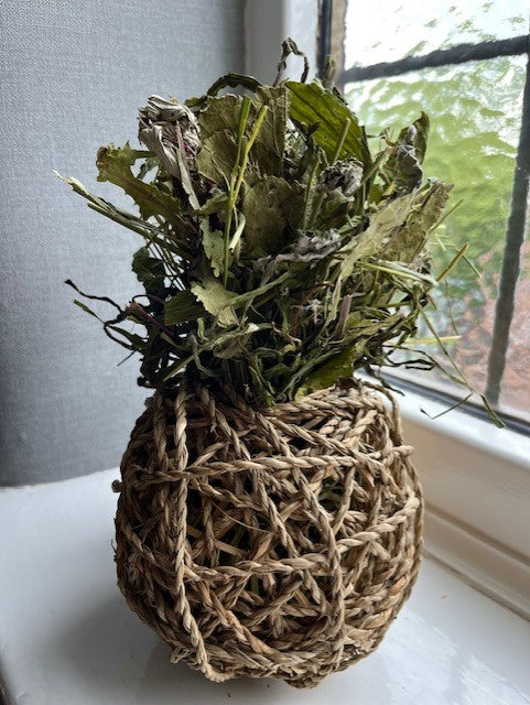 All About the Leaves Seagrass Forage Ball Large